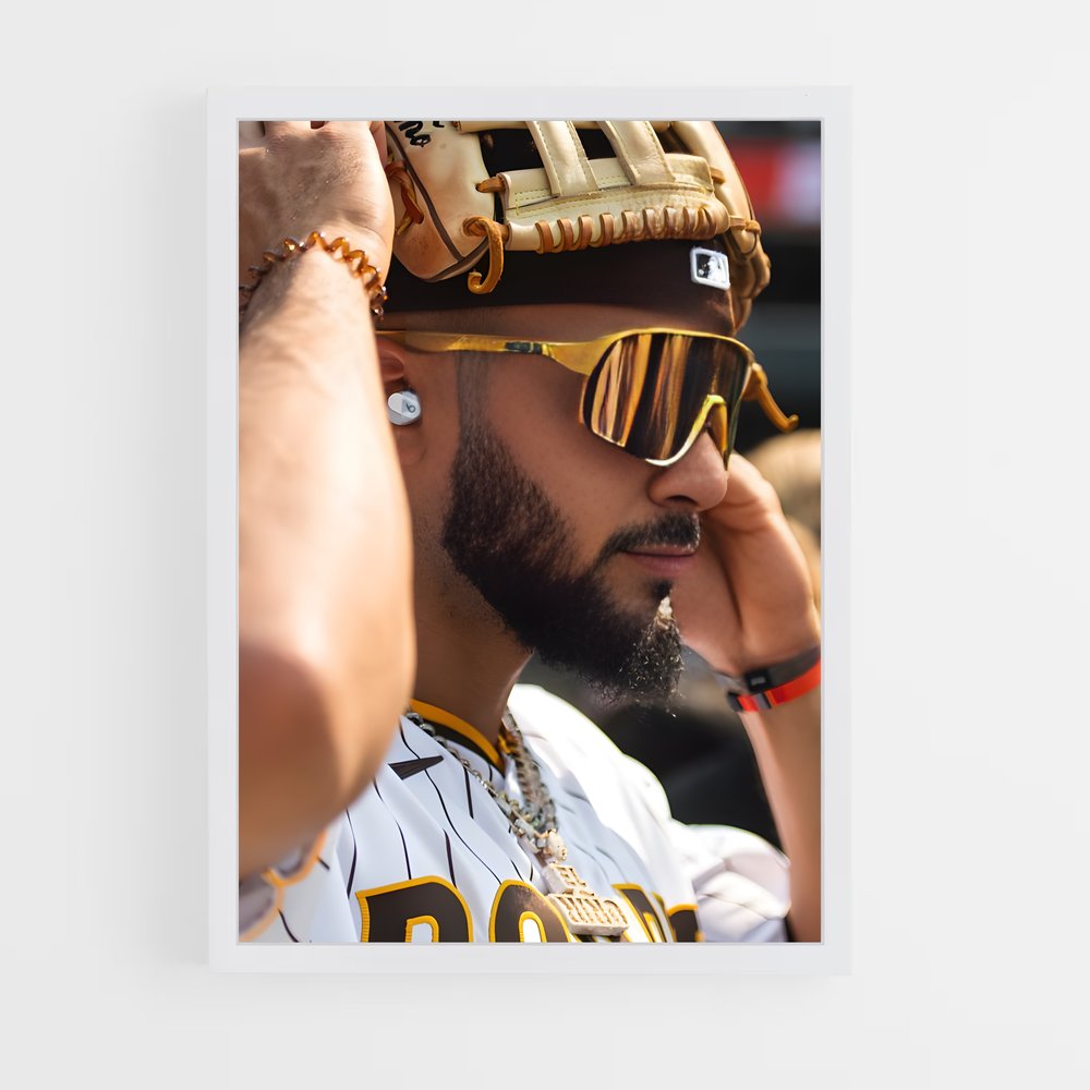 Poster Catcher Cool – affiche Baseball (vue 3)
